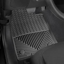 WeatherTech 2020+ Jeep Gladiator Front Rubber Mats - Black - Side View