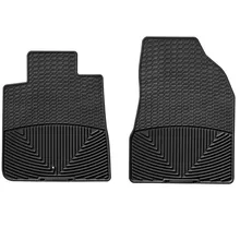 WeatherTech 07+ GMC Acadia Front Rubber Mats - Black - Side View