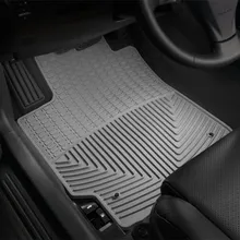 WeatherTech 03-13 Mazda 6 Hatch Front Rubber Mats - Grey - Installation View