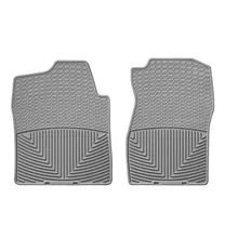 WeatherTech 07+ Chevrolet Avalanche Front Rubber Mats - Grey - Side View