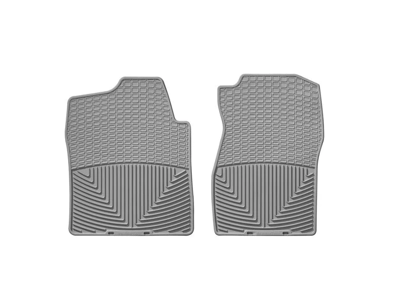 WeatherTech 07+ Chevrolet Avalanche Front Rubber Mats - Grey - Side View