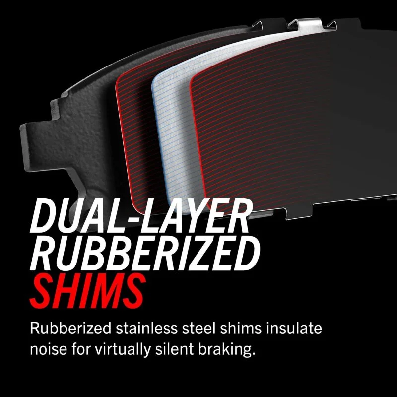 Power Stop 05-08 Ford F-250 Super Duty Front Z17 Evolution Ceramic Brake Pads w/Hardware - Installation View