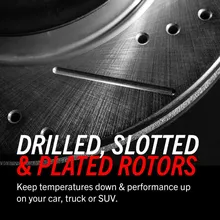 Power Stop 63-82 Chevrolet Corvette Front Evolution Drilled & Slotted Rotors - Pair - Installation View