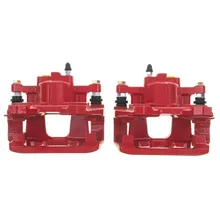 Power Stop 07-18 Jeep Wrangler JK Rear Red Caliper Pair w/Bracket - Additional View 6
