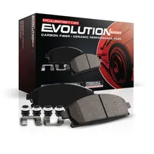 Power Stop 08-11 Lexus LX570 Front Z23 Evolution Sport Brake Pads w/Hardware - Side View