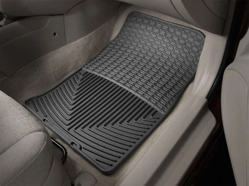 WeatherTech 00-05 Hyundai Accent Front Rubber Mats - Black - Additional View 5