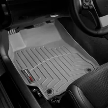 WeatherTech 09-13 Infiniti G Front FloorLiner - Grey - Installation View
