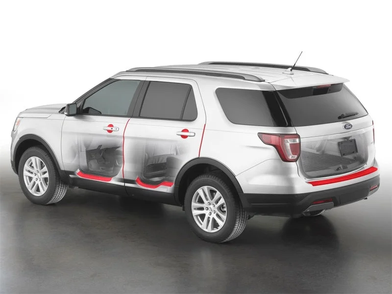 WeatherTech 2021+ Jeep Grand Cherokee L Scratch Protection - Transparent - Side View
