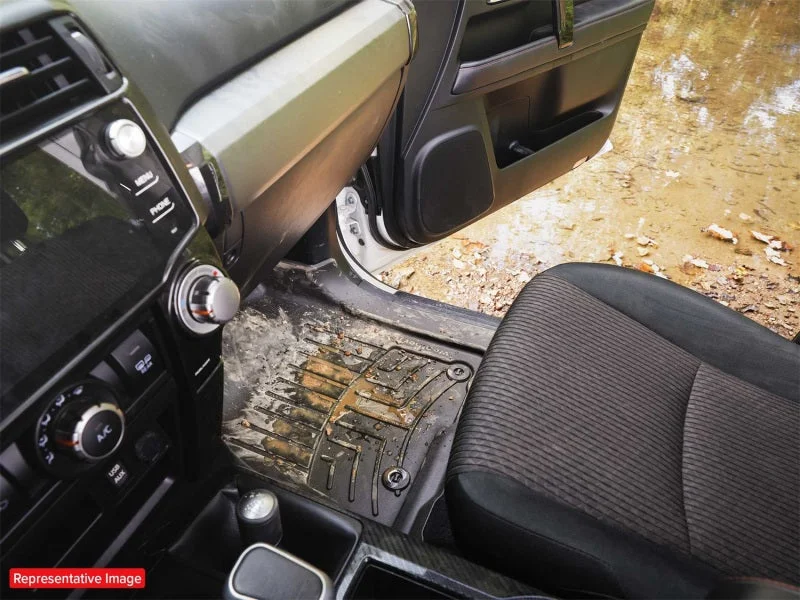 WeatherTech Rear FloorLiner HP - Black fits 2023-2025 Honda Pilot - Additional View 10