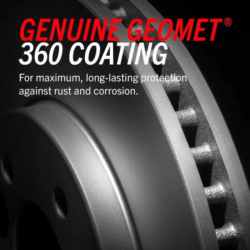 Power Stop Front Geomet Coated Rotor fits 2017-2025 Chrysler Pacifica / 2017-2025 Chrysler Pacifica Hybrid - Additional Vi...