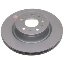 PowerStop Evolution Coated Rotor fits 2017-2021 Tesla 3 - Side View