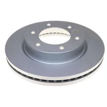 Power Stop Rear Evolution Coated Rotor fits 2019-2025 Ford Bronco / Ranger - Installation View