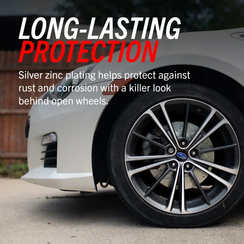 Power Stop Front Evolution Drilled & Slotted Rotors - Back View