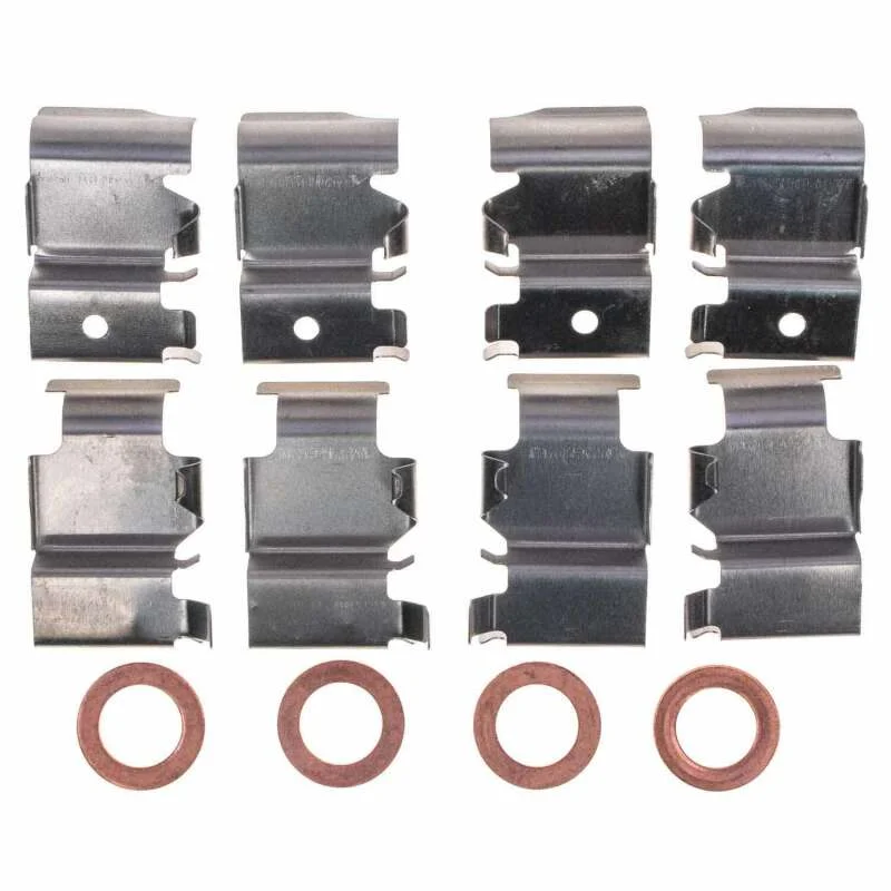 PowerStop Black Rear Caliper - Pair w/Bracket fits 2007-2015 Toyota Sequoia / Tundra - Side View