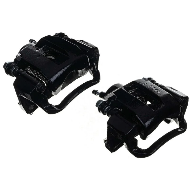 PowerStop Black Rear Caliper - Pair w/Bracket fits 2007-2015 Toyota Sequoia / Tundra - Additional View 6