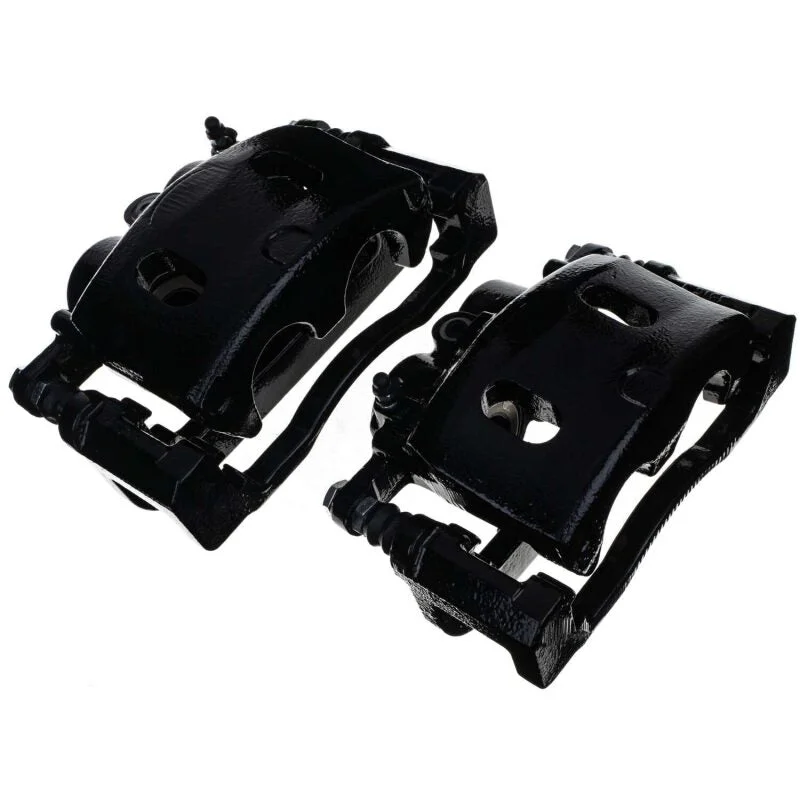 PowerStop Front Black Caliper - Pair w/Bracket fits 2007-2020 Cadillac / Chevrolet / GMC - Additional View 5