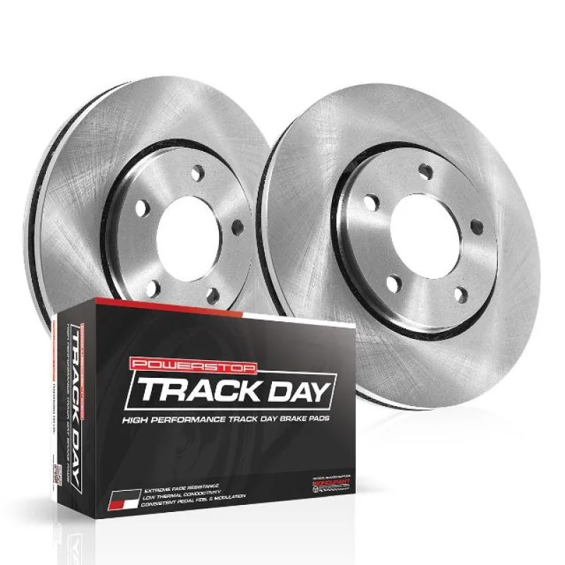 Power Stop Track Day Rear Brake Kit fits Mini Cooper / 2011-2016 Mini Cooper Countryman / 2013-2016 Mini Cooper Paceman - ...