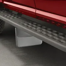 WeatherTech 2017+ Ford F-150 Raptor No Drill Mudflaps - Black (Raptor Only) - Side View