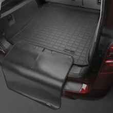 WeatherTech 2020+ Land Rover / Range Rover Discovery Sport Cargo With Bumper Protector - Black - Side View