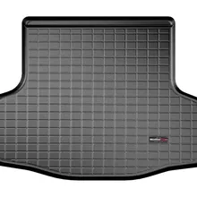 WeatherTech 2012+ Nissan Versa Cargo Liner - Black - Side View