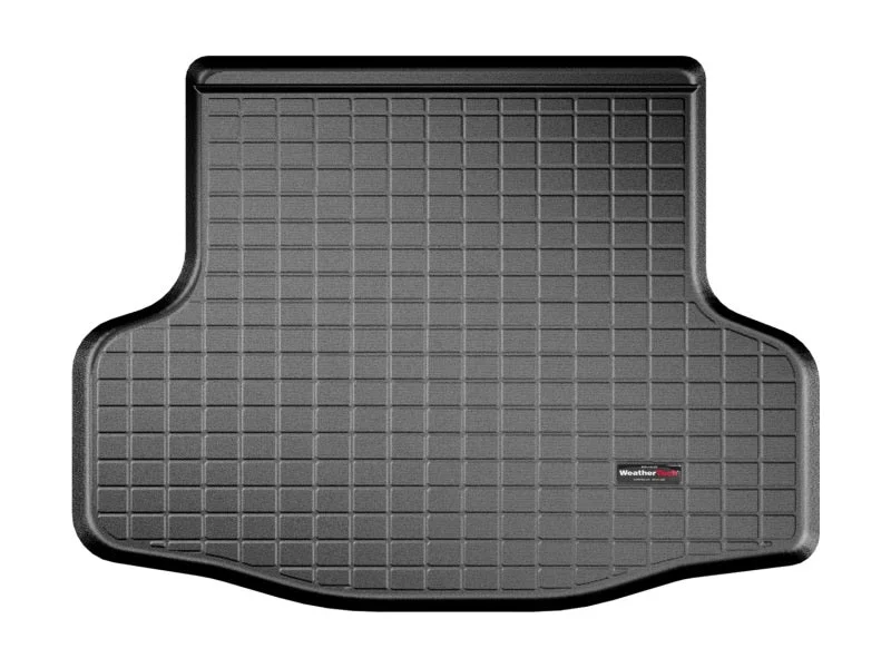 WeatherTech 2012+ Nissan Versa Cargo Liner - Black - Side View