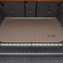 WeatherTech 2021+ BMW X5 45e Cargo Liners - Tan - Side View