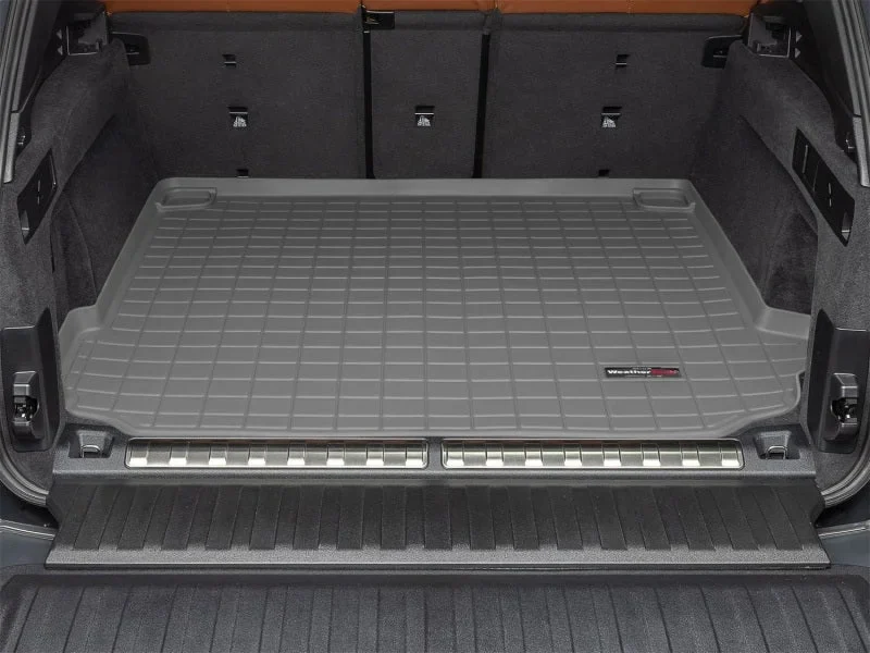 WeatherTech 2021+ BMW X5 45e Cargo Liners - Grey - Side View