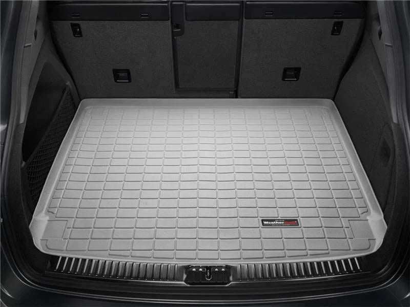 WeatherTech 02-04 Oldsmobile Bravada (4 door) Cargo Liners - Grey - Installation View