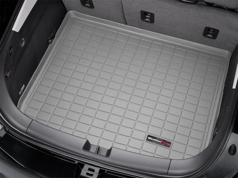 WeatherTech 2016+ Chevrolet Volt Cargo Liners - Grey - Side View
