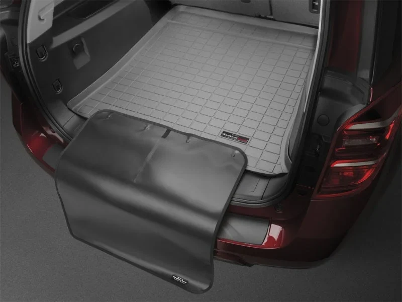 WeatherTech 2018+ Lexus RX (6 & 7-Passenger L Models) Cargo Liners w/ Bumper Protector - Cocoa - Side View
