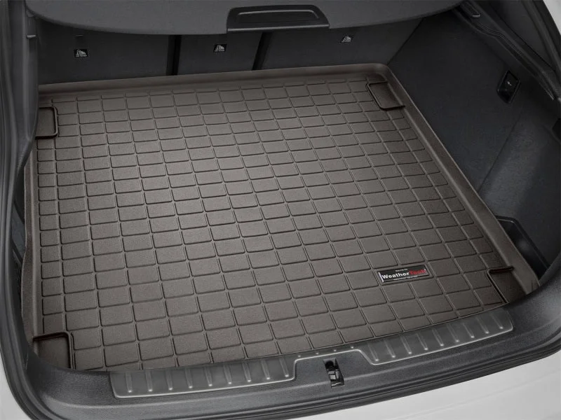 WeatherTech 2008-2015 BMW X6 Cargo Liners - Cocoa - Back View