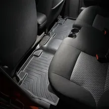 WeatherTech 04+ GMC Canyon Crew Cab Rear FloorLiner - Black - Additional View 12