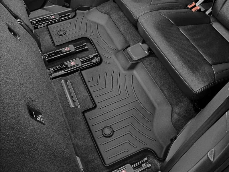 WeatherTech 2018+ Volkswagen Atlas Rear FloorLiner - Black (Fits Vehicles w/2nd Row Bench Seats) - Additional View 12