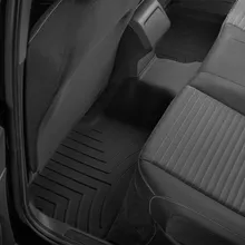 WeatherTech 19-23 Volkswagen Jetta (Incl. GLI) A7 Rear FloorLiner HP - Black - Back View