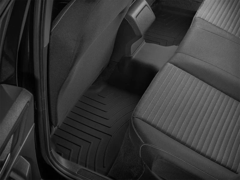 WeatherTech 19-23 Volkswagen Jetta (Incl. GLI) A7 Rear FloorLiner HP - Black - Back View