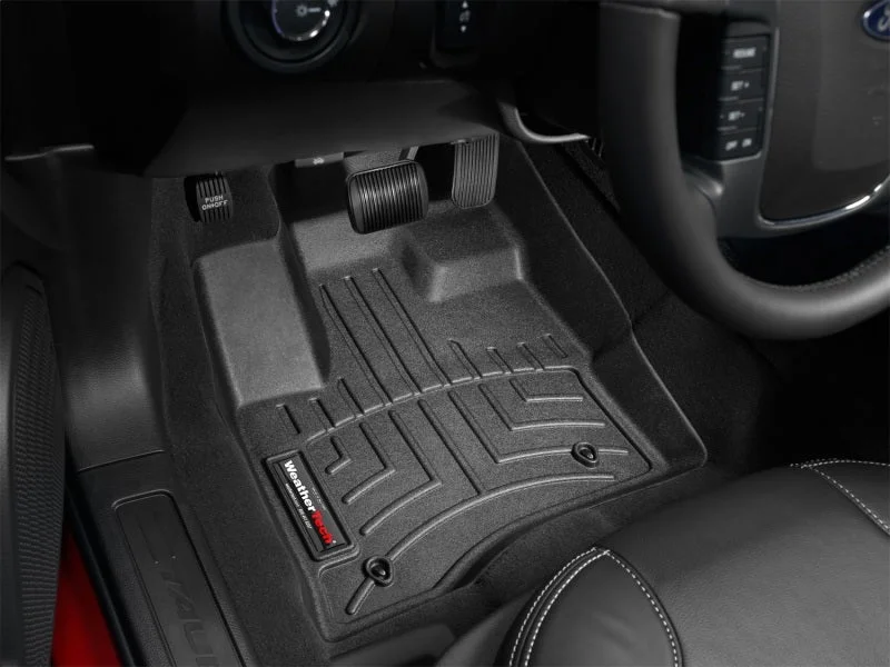 WeatherTech 10+ Ford Taurus Front FloorLiner - Black - Additional View 15