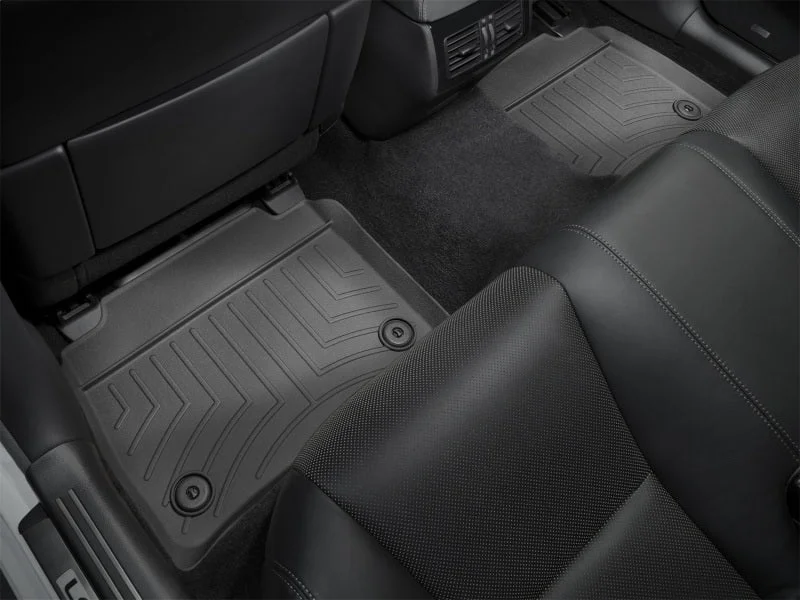 WeatherTech 13+ Lexus LS Rear FloorLiner - Black - Additional View 8