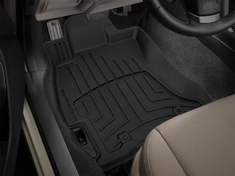 WeatherTech 2014-2018 Subaru Forester Front FloorLiner HP - Black - Back View