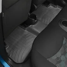 WeatherTech 2016+ Chevrolet Spark Rear FloorLiner - Black - Additional View 8
