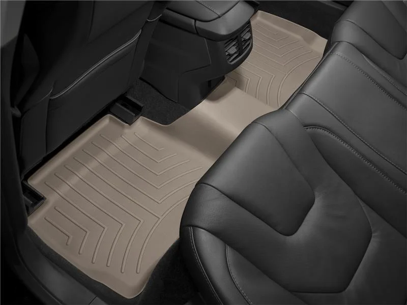 WeatherTech 05-10 Honda Odyssey Rear FloorLiner - Tan - Side View
