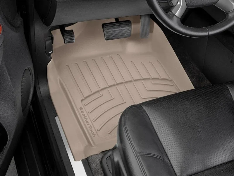 WeatherTech 2008-2013 GMC Sierra/Sierra Denali 1500 Front FloorLiner HP - Tan - Additional View 10