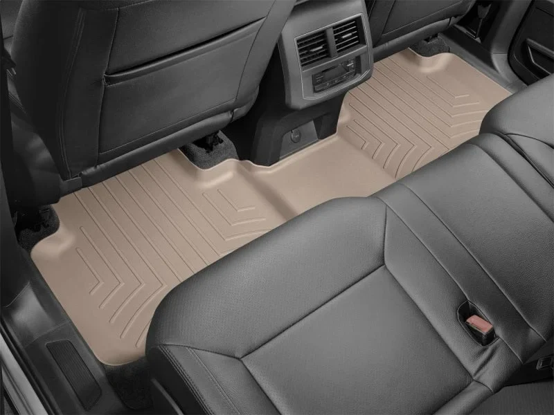 WeatherTech 2018+ Volkswagen Atlas Rear FloorLiner - Tan (Fits Vehicles w/2nd Row Bench Seats) - Additional View 13