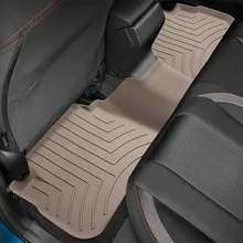 WeatherTech 2018+ Subaru Crosstrek Rear FloorLiner HP - Tan - Back View
