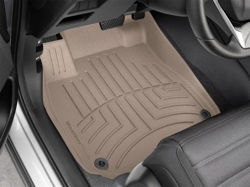 WeatherTech 2017+ Honda CR-V Front FloorLiner HP - Tan - Additional View 12