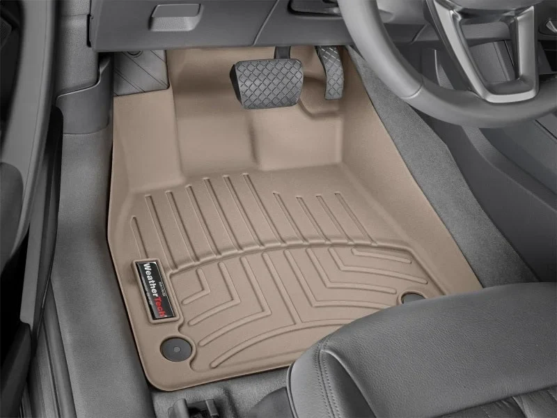 WeatherTech 2018+ Audi Q5 Front FloorLiner - Tan - Additional View 7