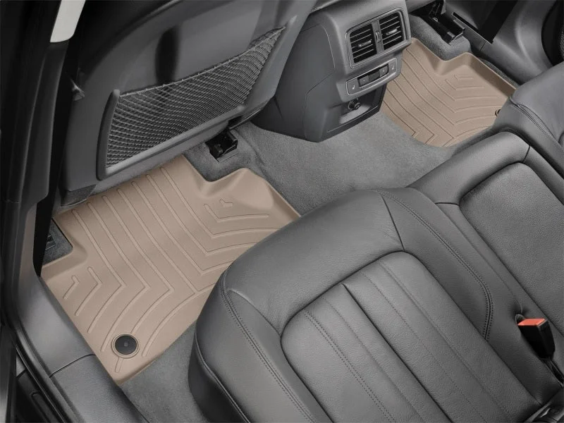 WeatherTech 2018+ Audi Q5/SQ5 Rear FloorLiner - Tan - Additional View 12