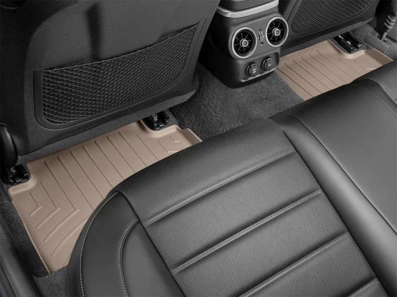 WeatherTech 2018+ Kia Stinger Rear FloorLiner - Tan - Additional View 8