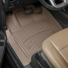WeatherTech 2018+ Lincoln Navigator / Navigator L Front FloorLiner HP - Tan - Additional View 10