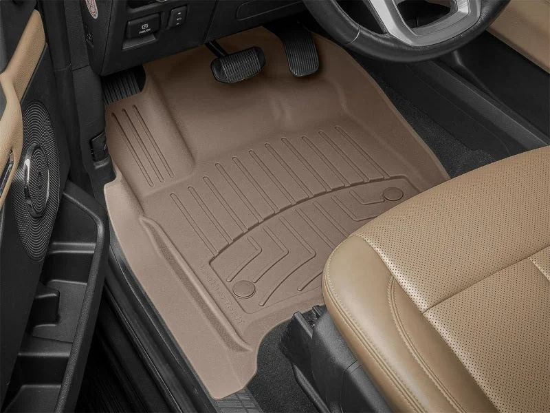 WeatherTech 2018+ Lincoln Navigator / Navigator L Front FloorLiner HP - Tan - Additional View 10