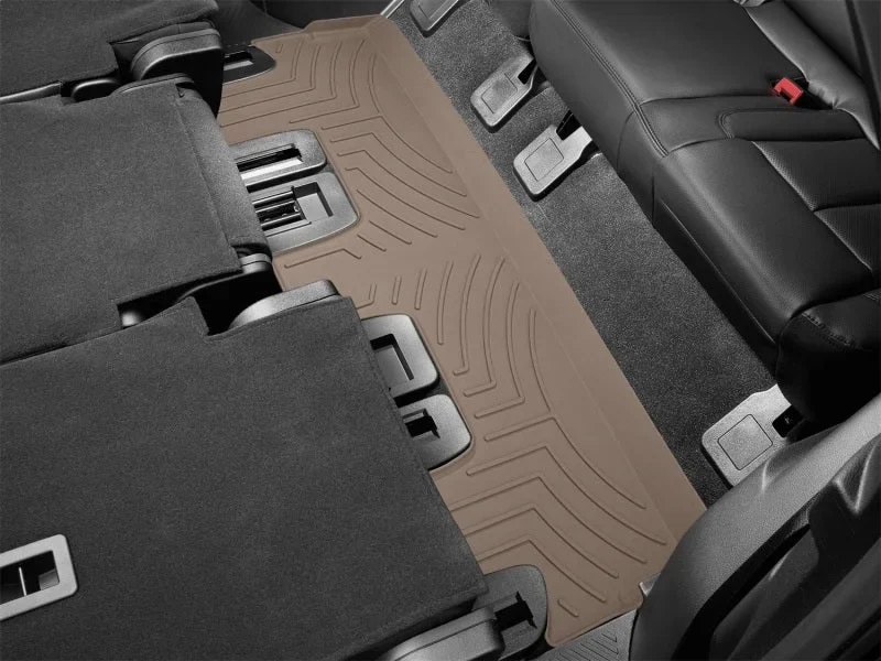 WeatherTech 2018+ Ford Expedition Max Rear FloorLiner HP - Tan - Side View